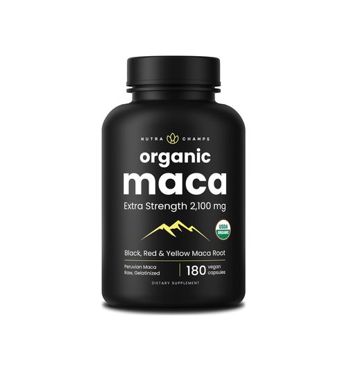NutraChamps Organic Maca Root
